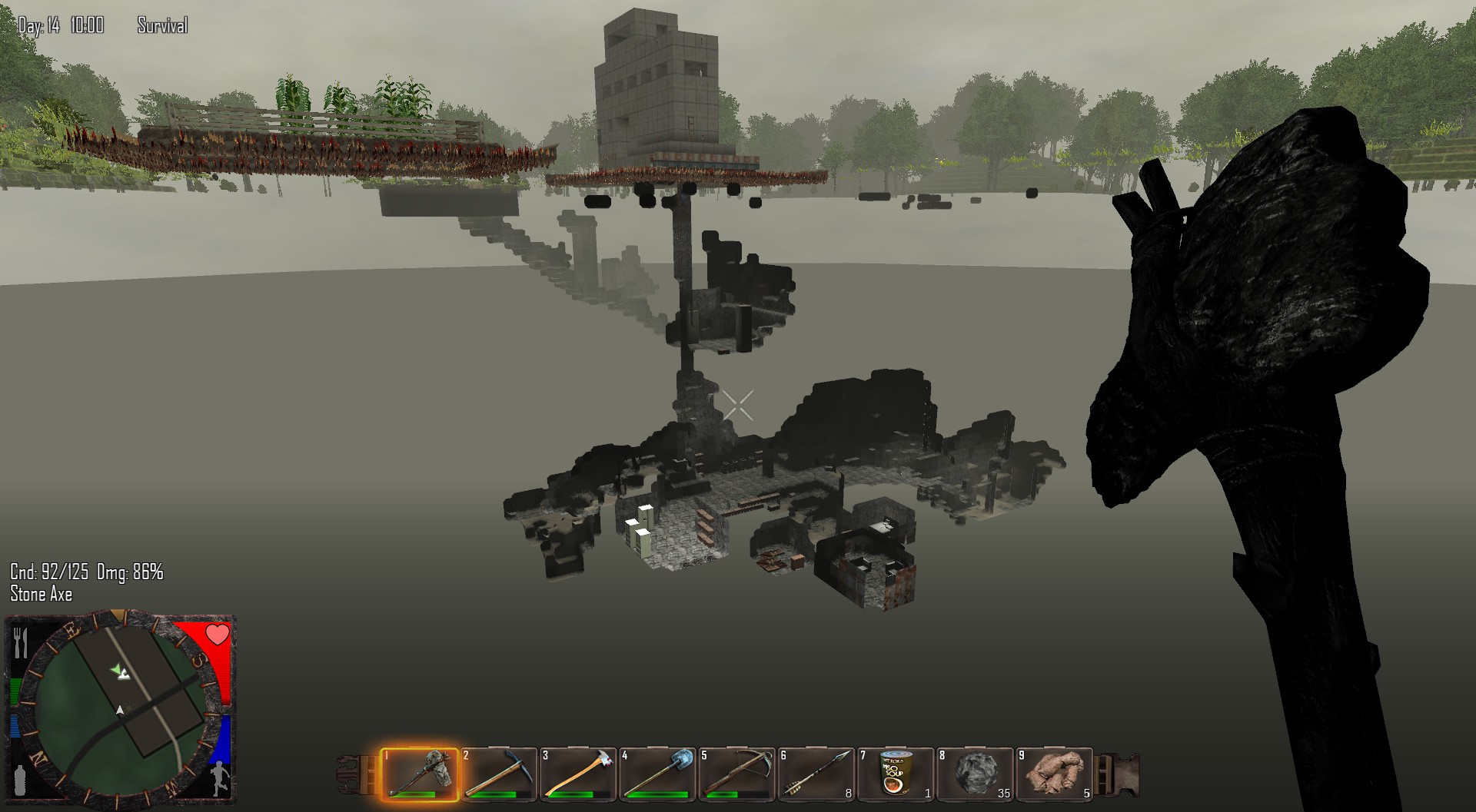 One day to death 2 карта майнкрафт