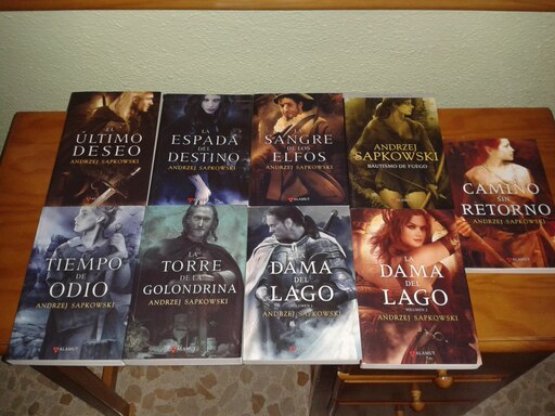The Witcher libros orden - Saga Geralt de Rivia