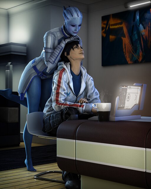 Спільнота Steam: Mass Effect 2 (2010). [i] A happy time in Kira Shepard and...