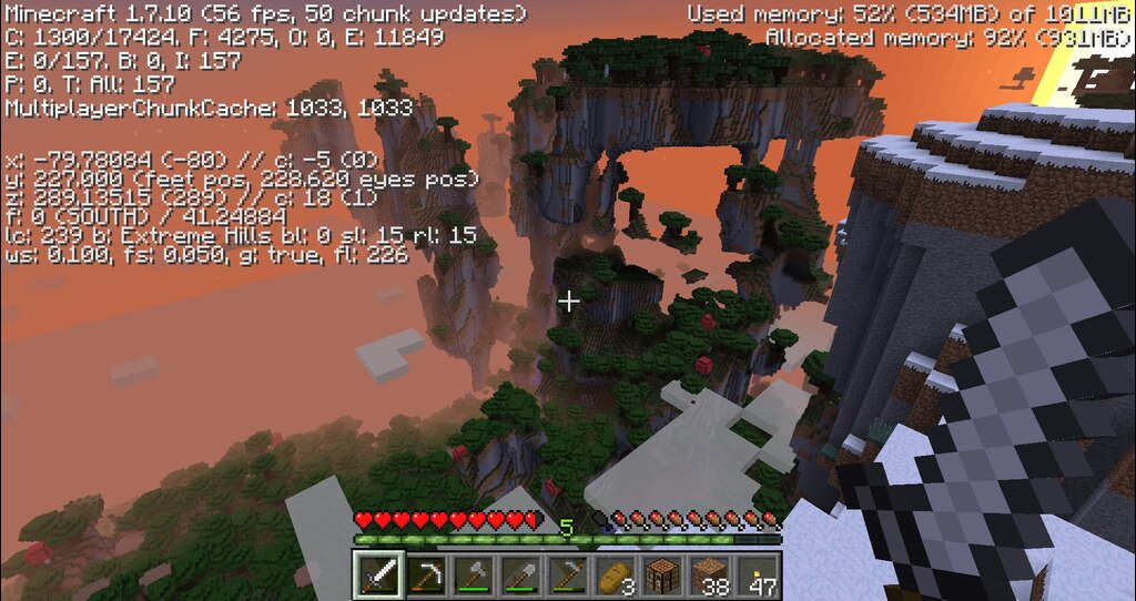 Steam Community Screenshot Minecraft S Floating Islands