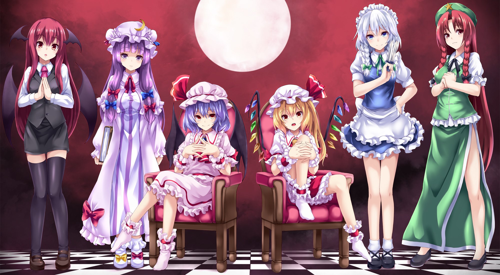 Touhou project персонажи с картинками
