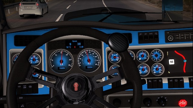 Steam Workshop Kenworth W900 Blue Interior