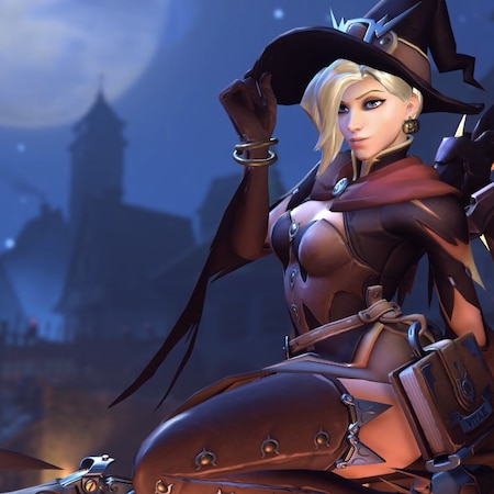 Overwatch: Mercy's Witch Costume