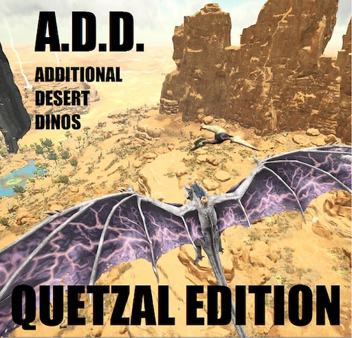 Steam Workshop Additional Desert Dinos Quetzal Edition