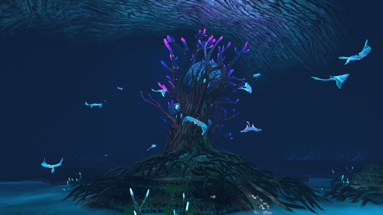 tree in lost river subnautica