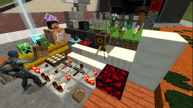Steam Workshop::Minecraft Blocks Mod