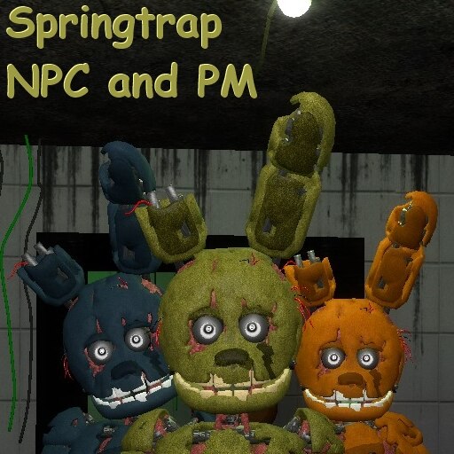 Steam Workshop::[August 2022 Update] Five Nights at Freddy's 3 NPC / ENT  (Springtrap)