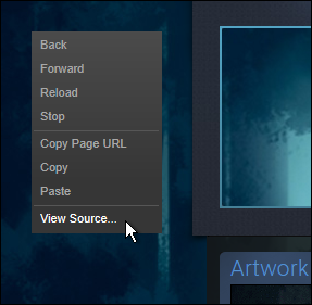See full profile background by a single click, trick (chrome) : r/Steam