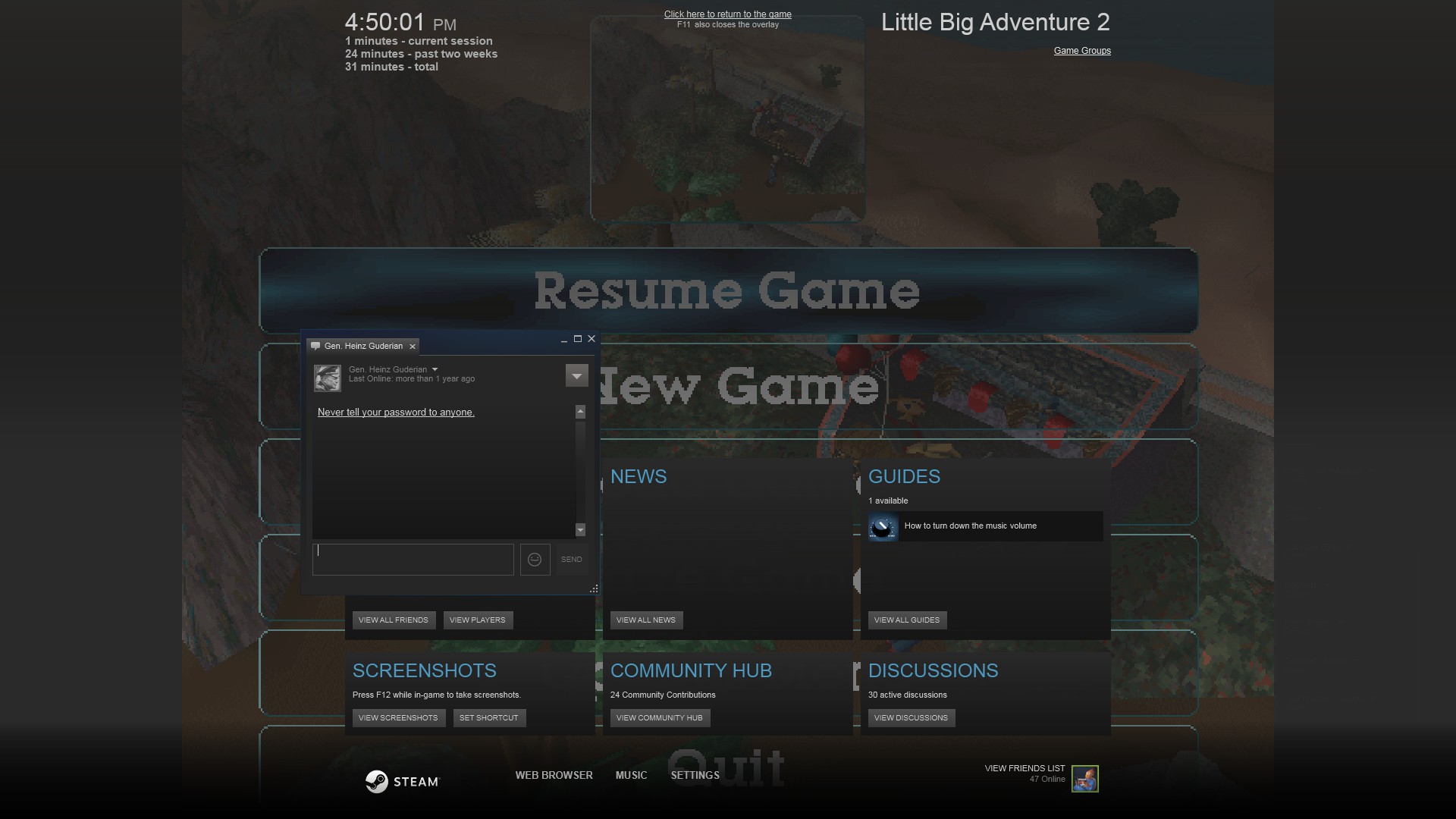 Steam Community Guide Enabling The Steam Overlay Allows Screenshots Chatting With Friends