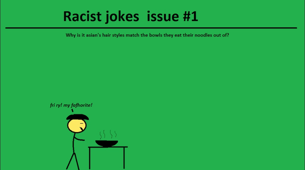 Racist jokes dansk