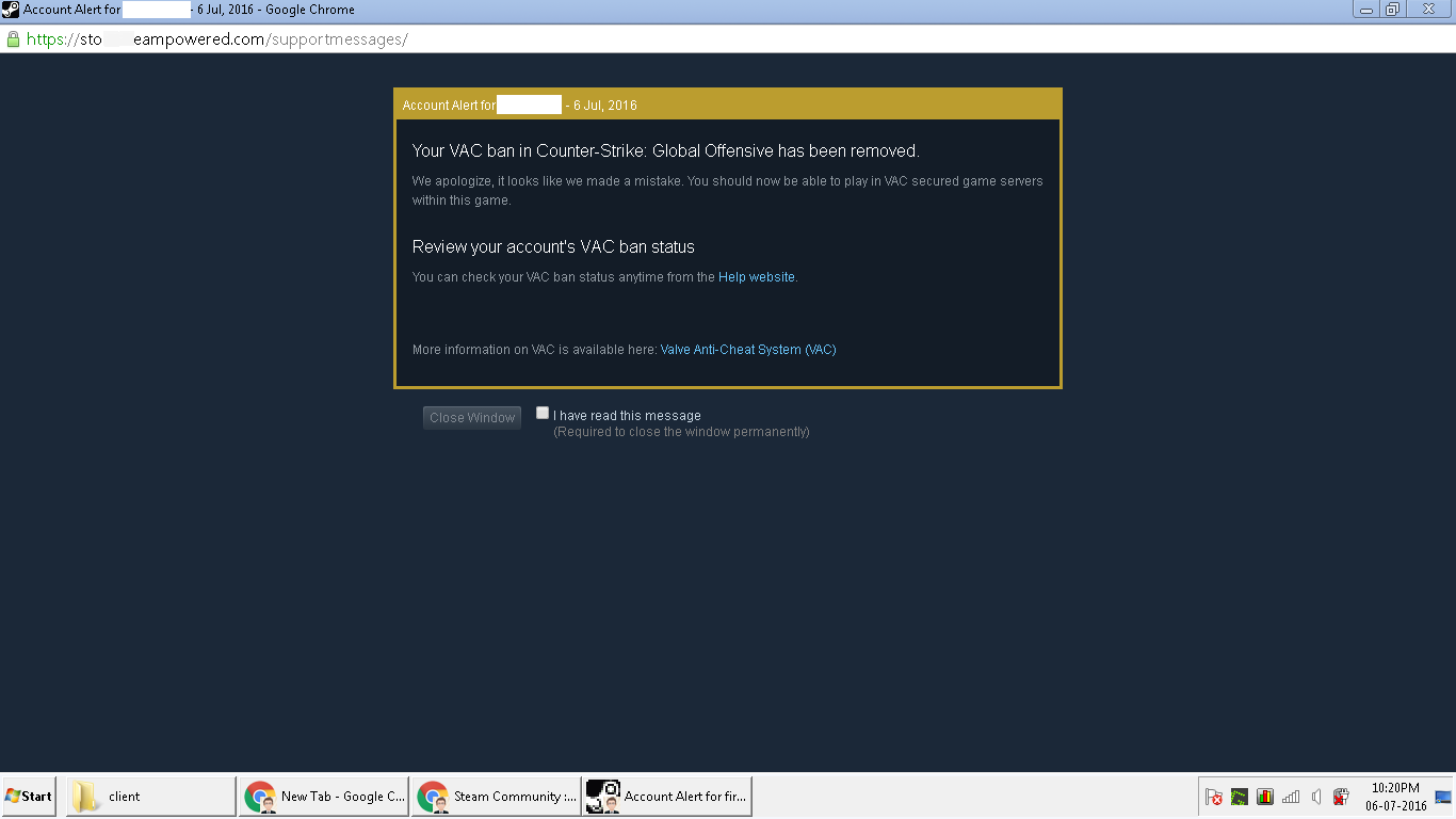 steam vac ban remover 1.3 download