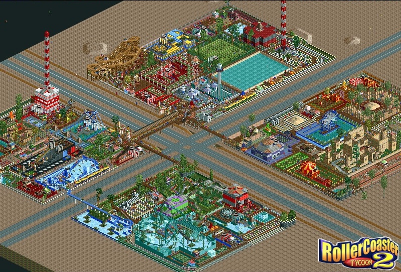 Rollercoaster Tycoon 2: Triple Thrill Pack [Download]