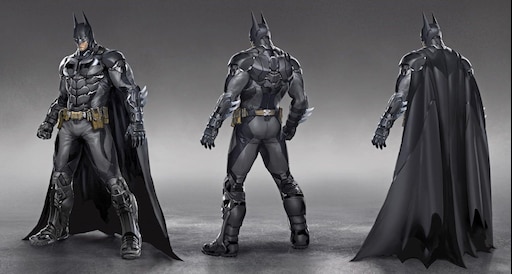Сообщество Steam :: :: Batman™ Arkham Knight Armored Batsuit Versions 8.04 Concept...