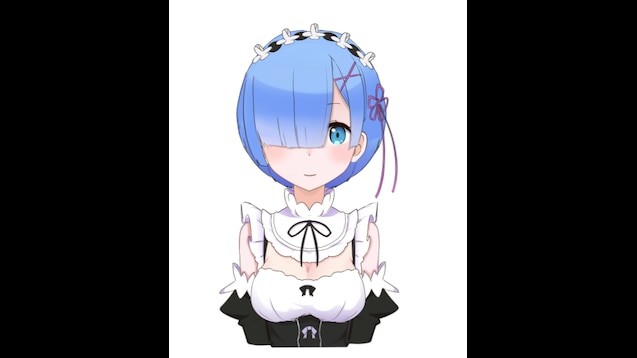 steam workshop re zero rem live2d content