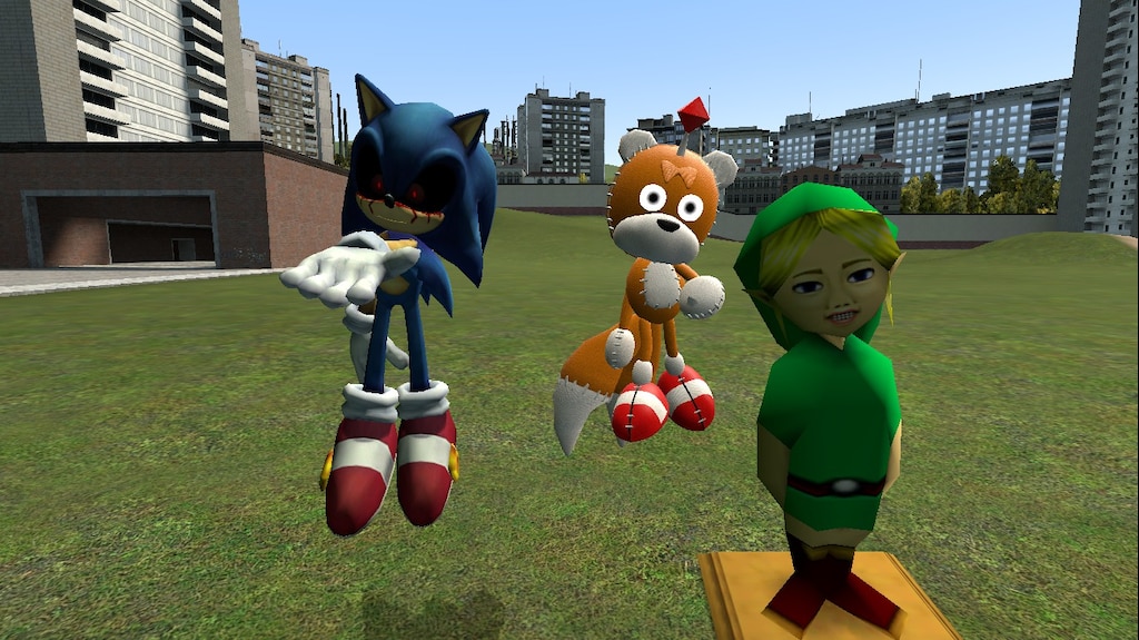 Steam Community :: Screenshot :: Happy Halloween from Sonic.exe, The Tails  Doll and and me, Ben Drowned!!!