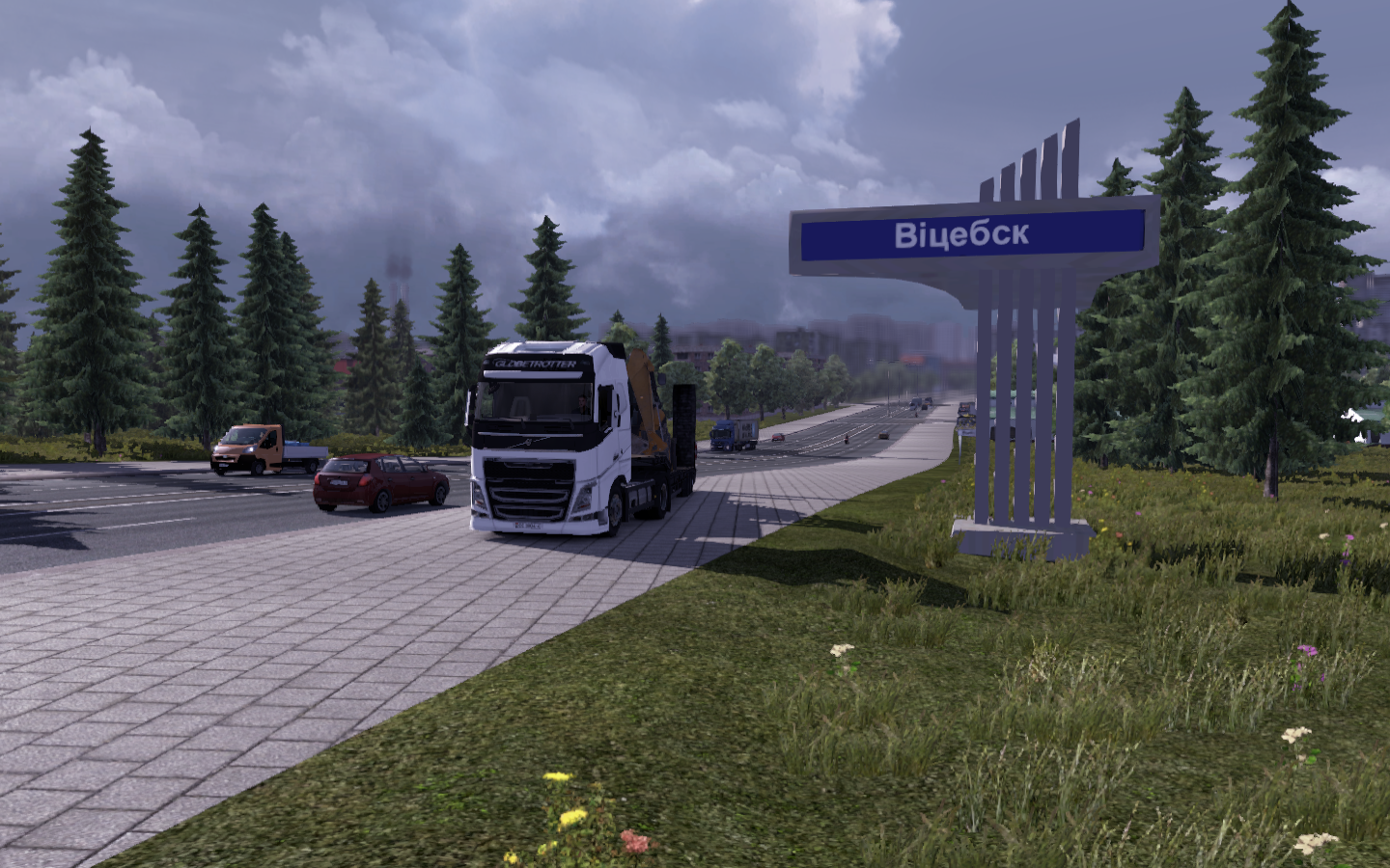 Euro truck simulator 2 русский мод скачать