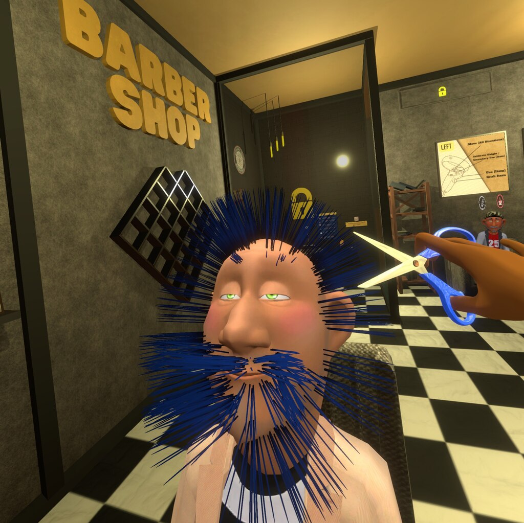 Barber shop clearance simulator