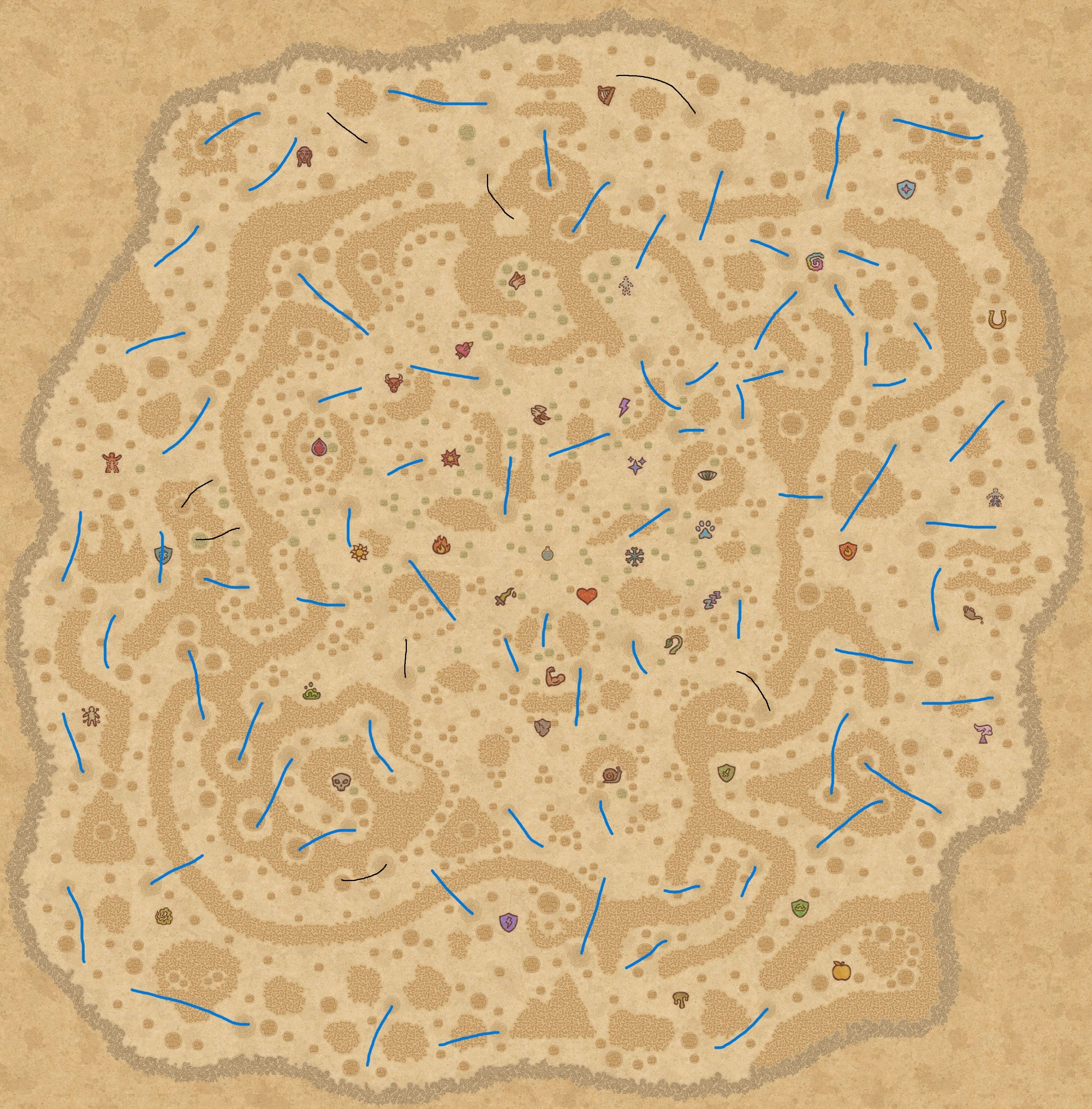 swirl map / mapa de remolinos image 1