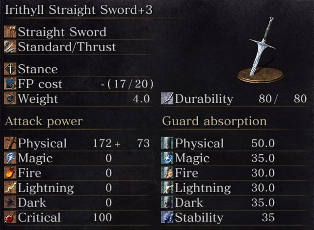 Which weapon is the best for PVE in Dark Souls 3 (I am currently using  Lothric Knight Straight Sword)? - Quora