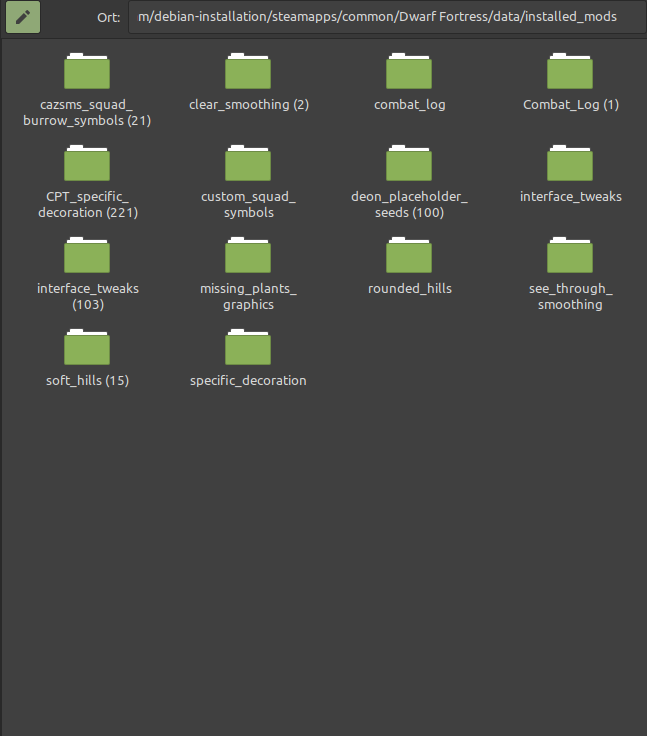 How to fix Dwarf Fortress mods not appearing under LINUX image 70