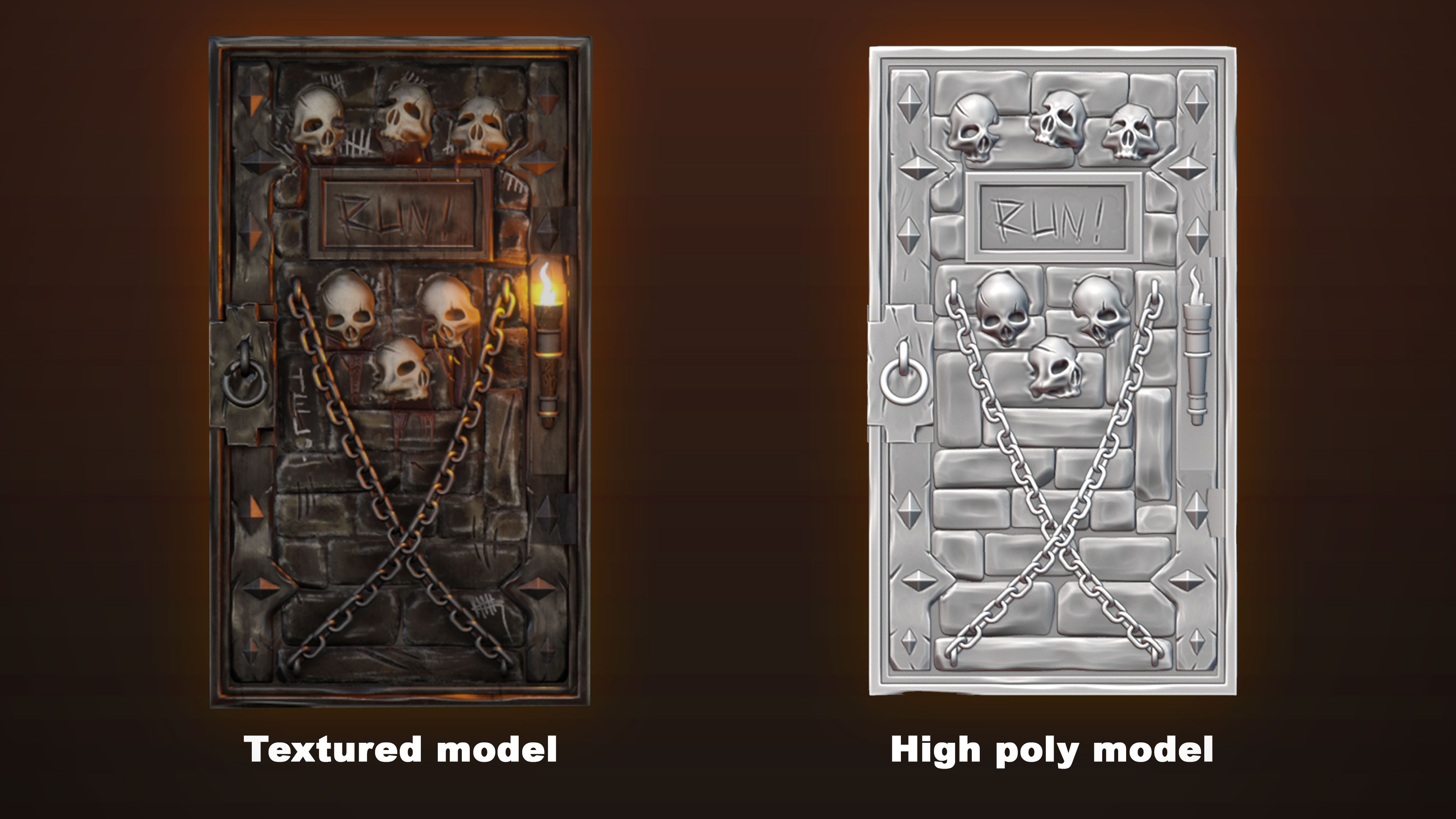 Dungeon Armored Door thumbnail 4