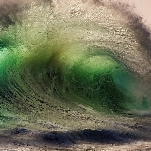 Зеленая волна фото Зеленая волна фото