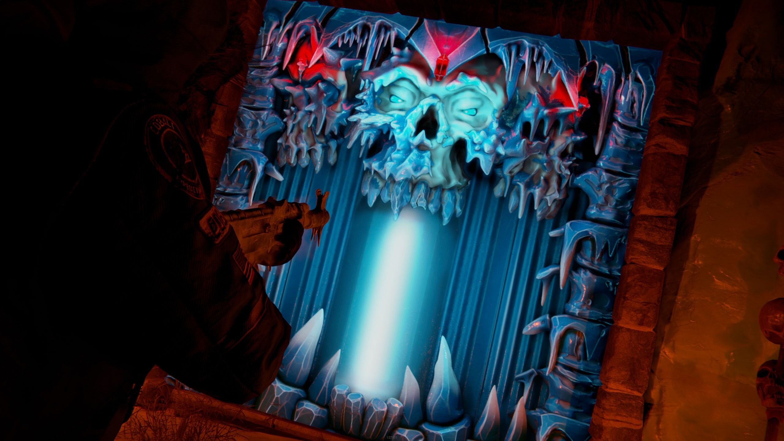 Frozen Crypt Garage Door thumbnail 6