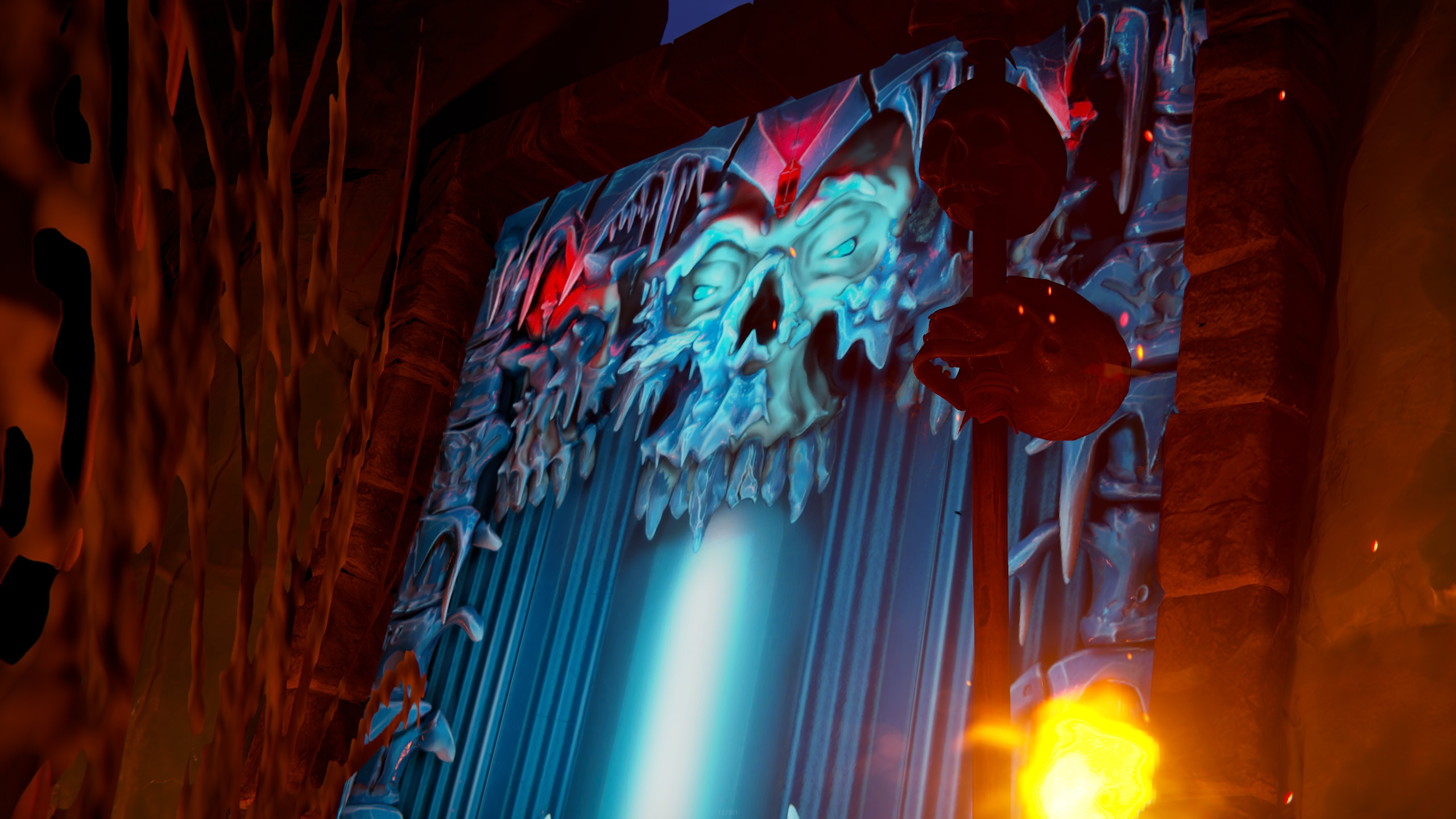 Frozen Crypt Garage Door thumbnail 7