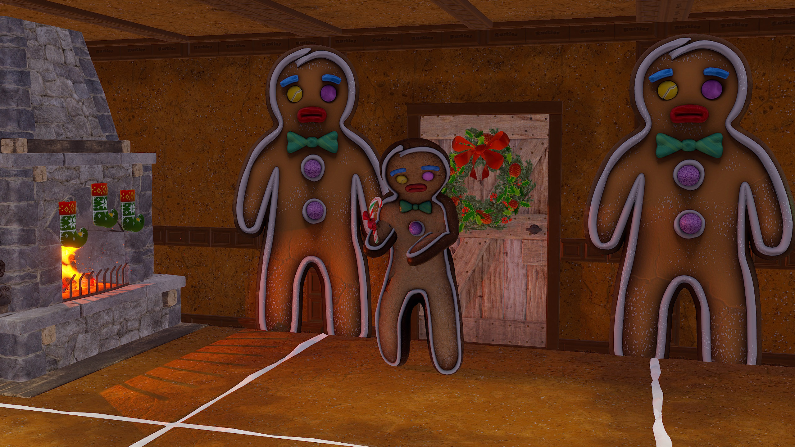 Gingerbread Man Rug thumbnail 3