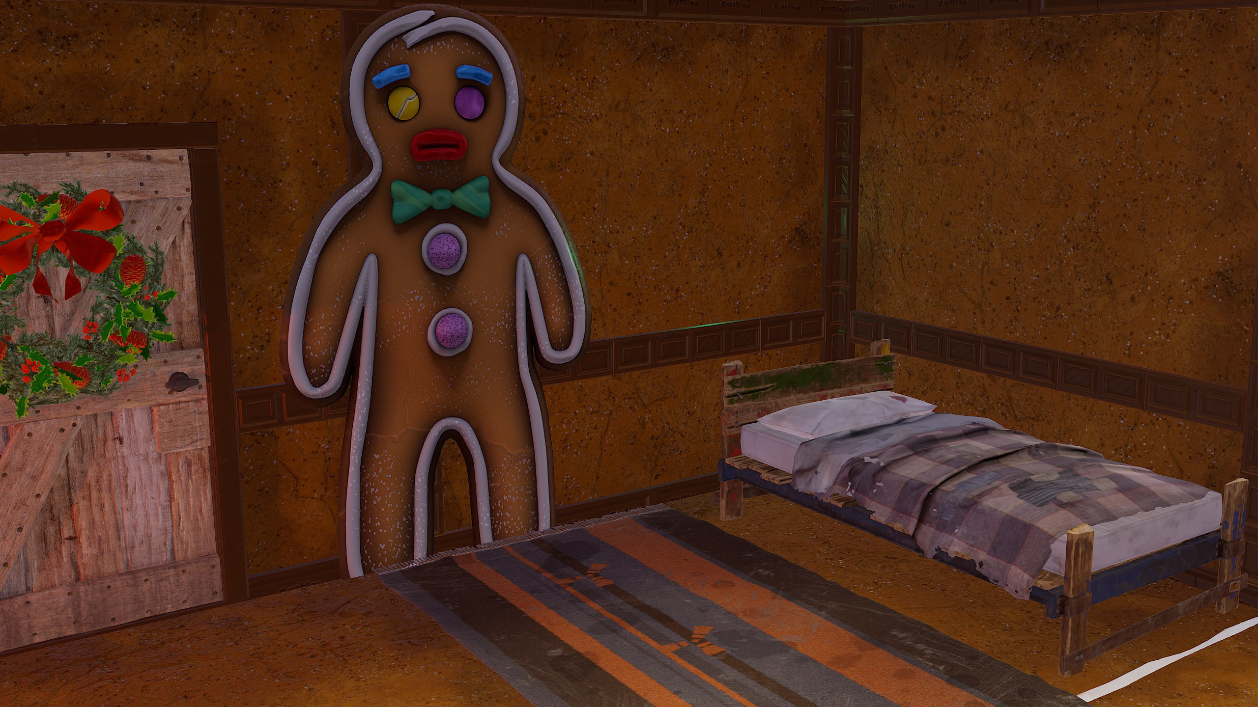 Gingerbread Man Rug thumbnail 5