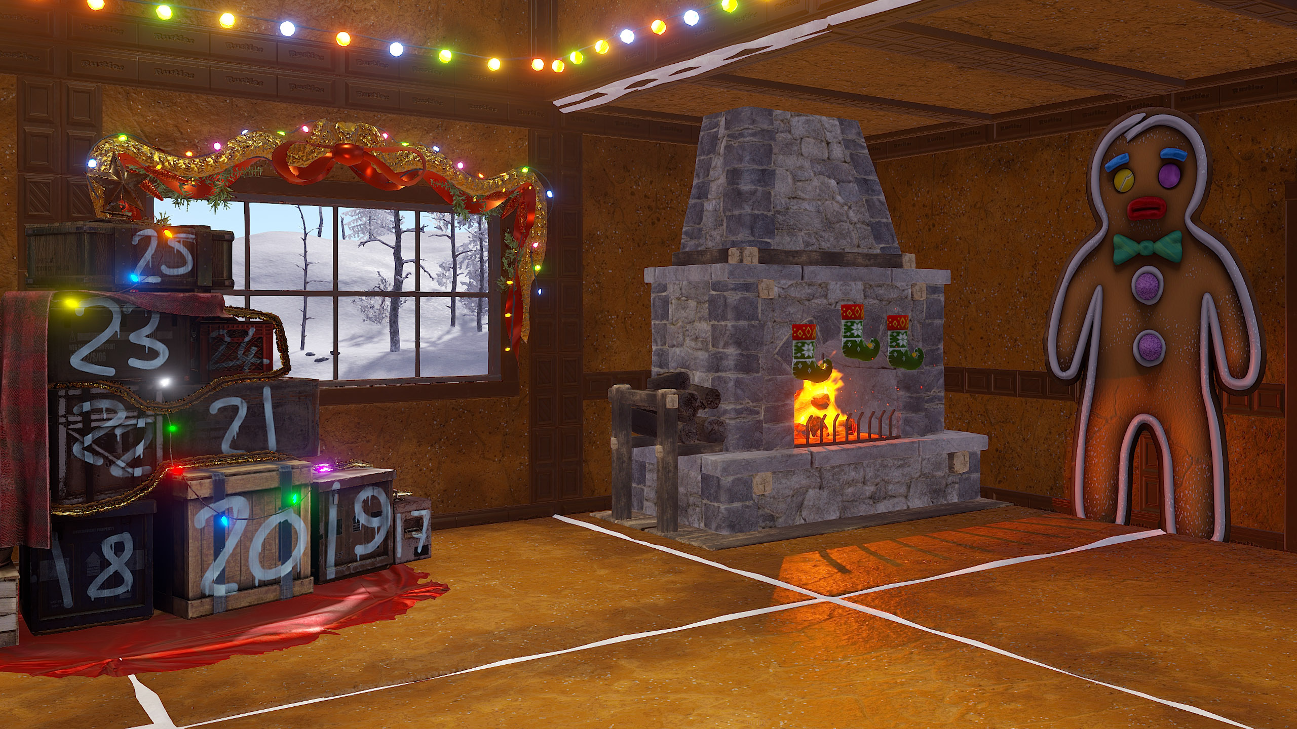Gingerbread Man Rug thumbnail 4