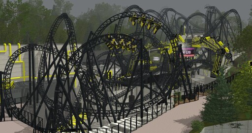 Steam Workshop The Smiler Alton Towers Resort Recreation