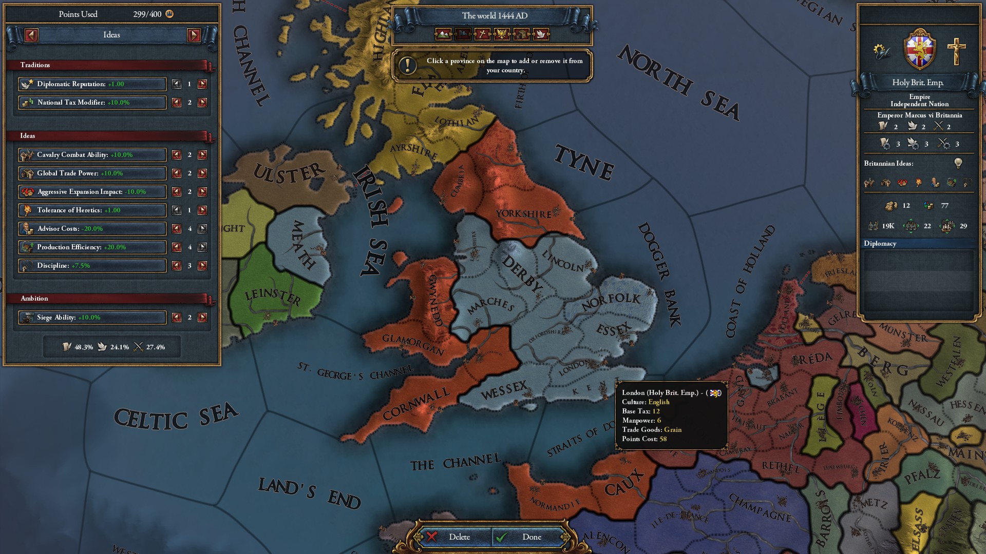 Священная британская империя карта