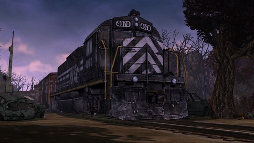 Игры поезда 1. The Walking Dead 3 эпизод поезд.