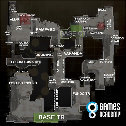 Steam Community Guide Nomes Das Posições Dos Mapas Atualizado