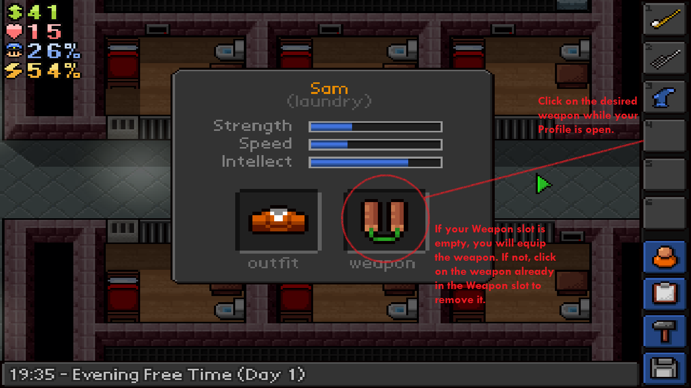 Best Weapon In The Escapists Steam Community :: Guide :: Escapists Basics: Weaponry