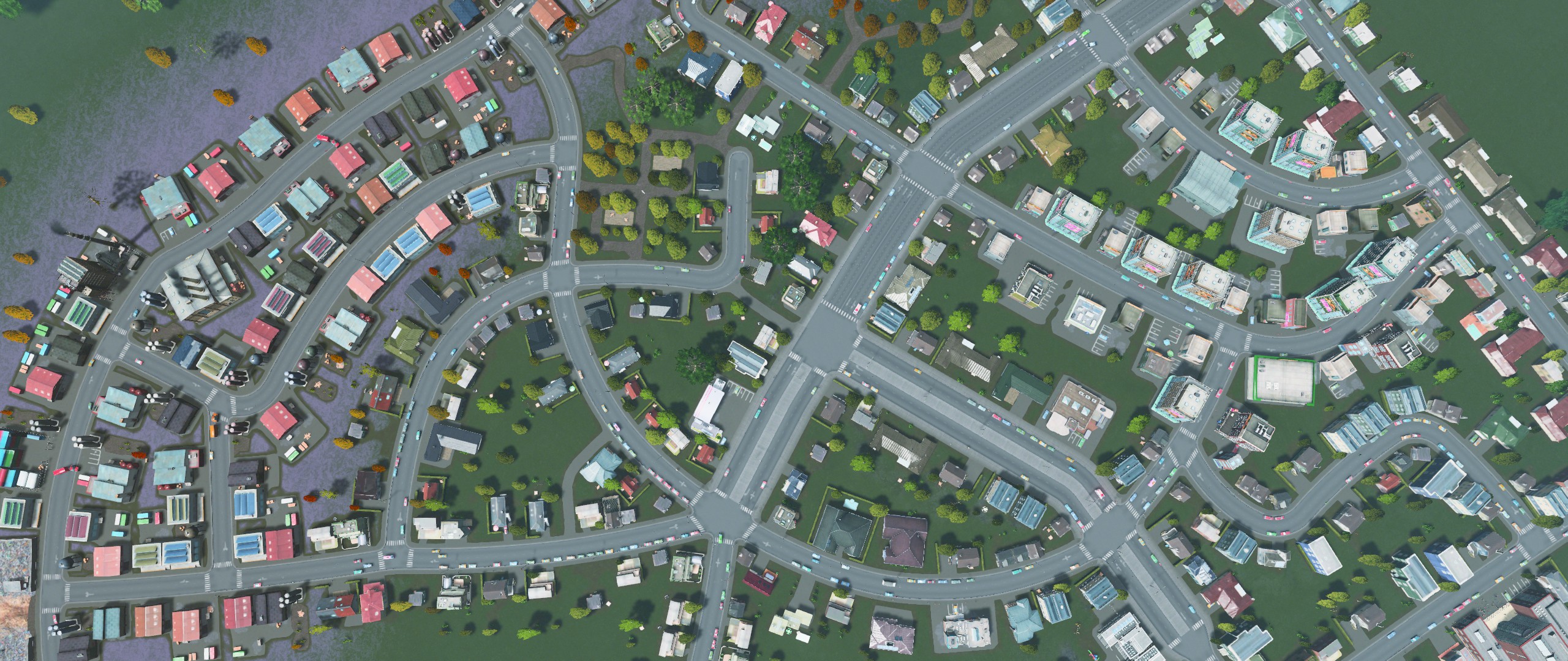 cities skylines cannmont most efficient road layout