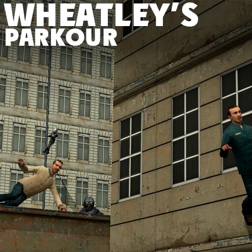 Steam Workshop Wheatley S Parkour - roblox parkour building with doors