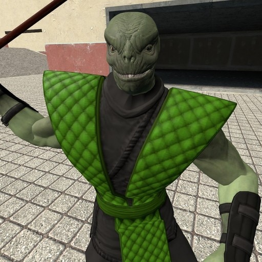 mortal kombat 9 reptile costume