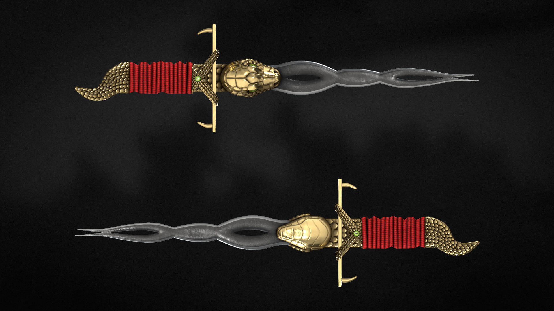 Lunar Snake Helix Rapier thumbnail 2