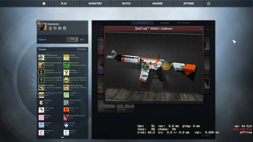 M4a4 asiimov battle scarred фото 14