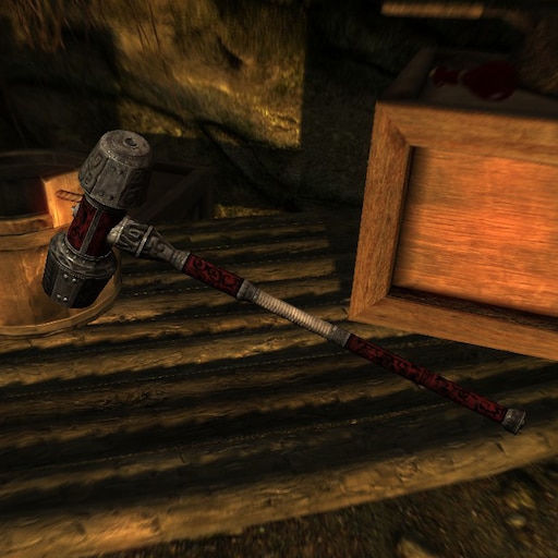 Steam Workshop::Sixth Bell Hammer - Morrowind weapon