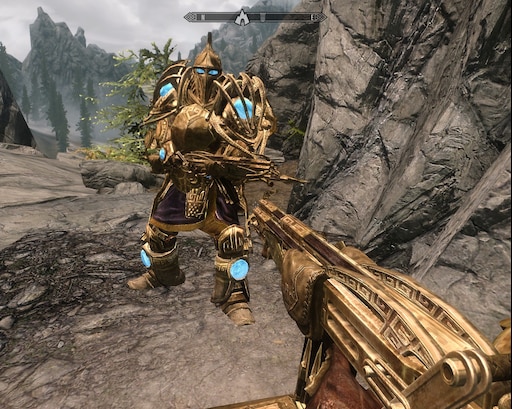 Dwarven power armor and aether rifle mods. 