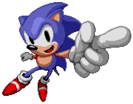 Sonic the sale hedgehog sonic retro