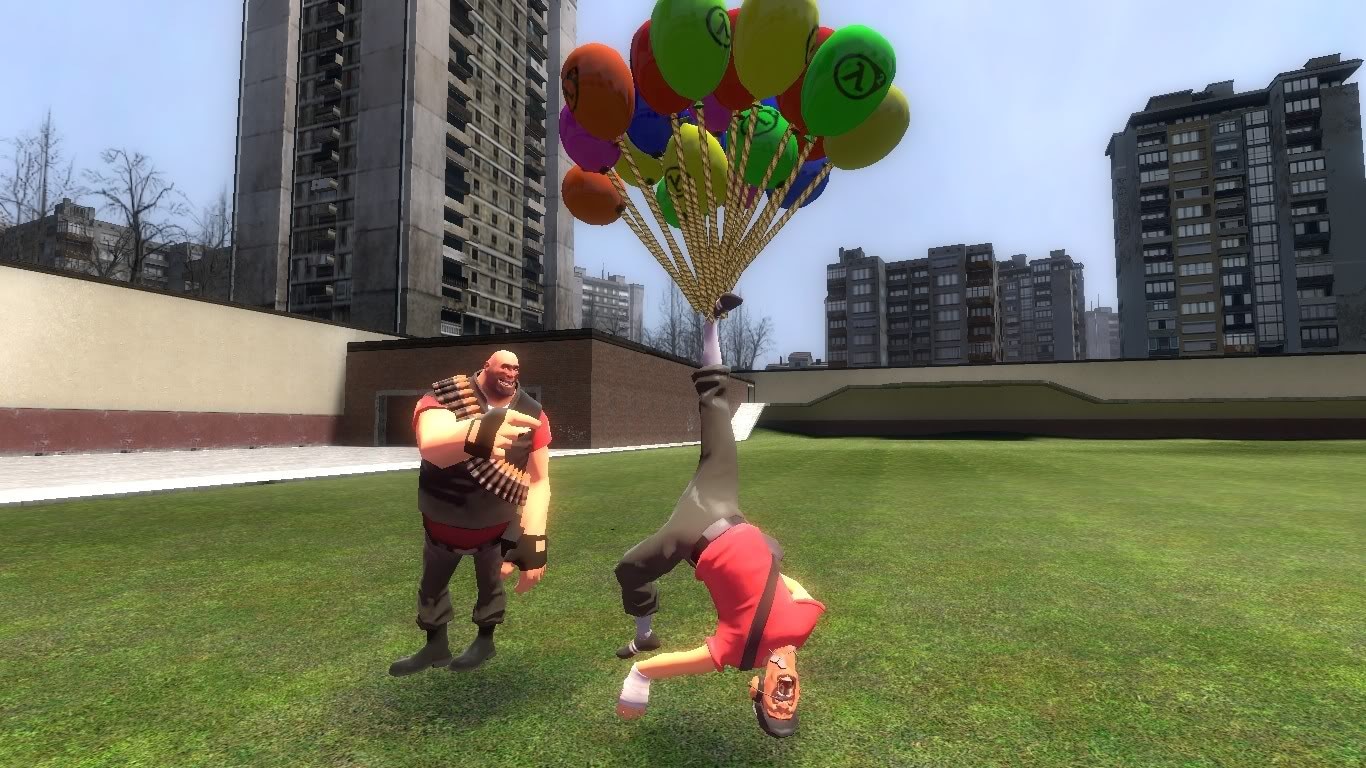 Gmod Hide and Seek - Balloon Edition! (Garry's Mod Funny Moments