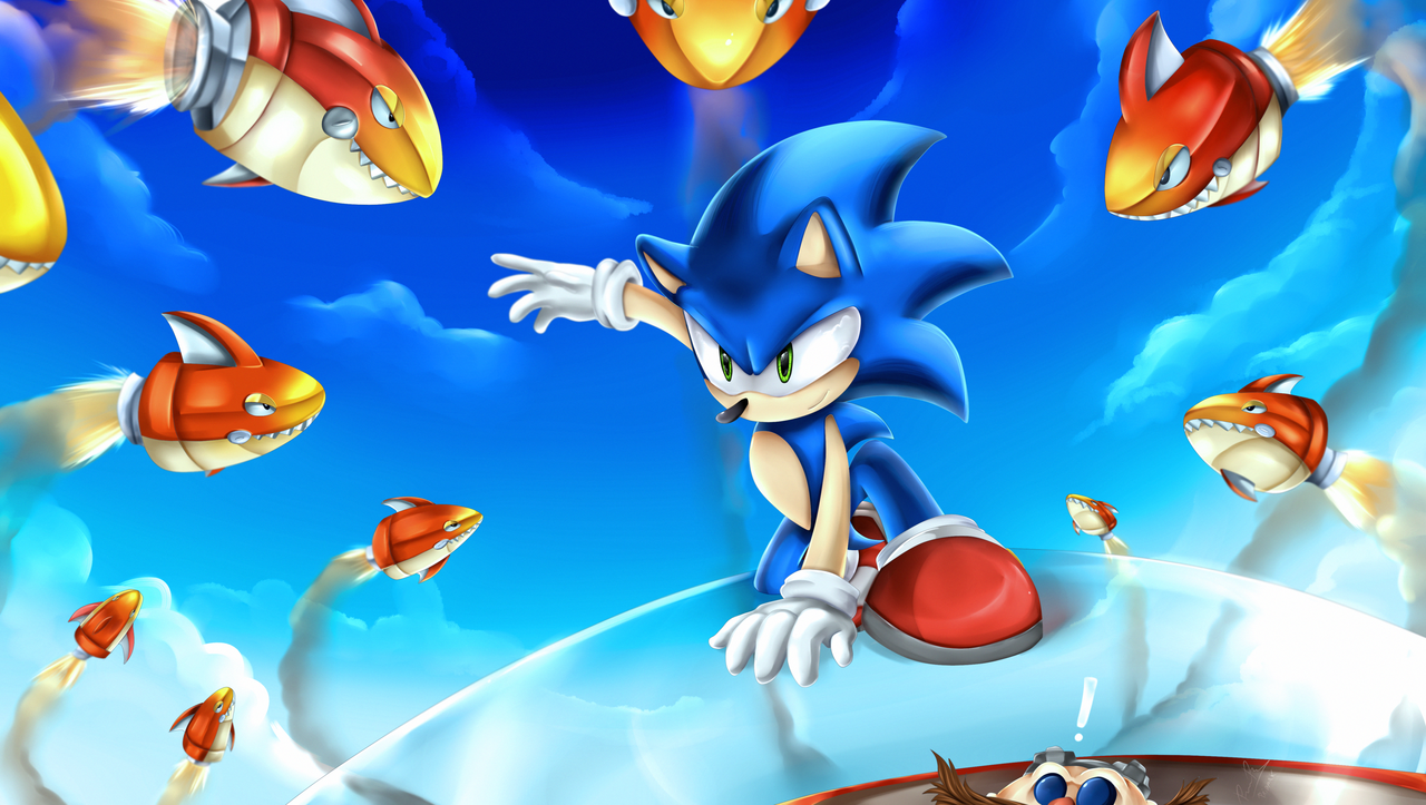 Пак sonic the hedgehog для рисуем мультфильмы 2