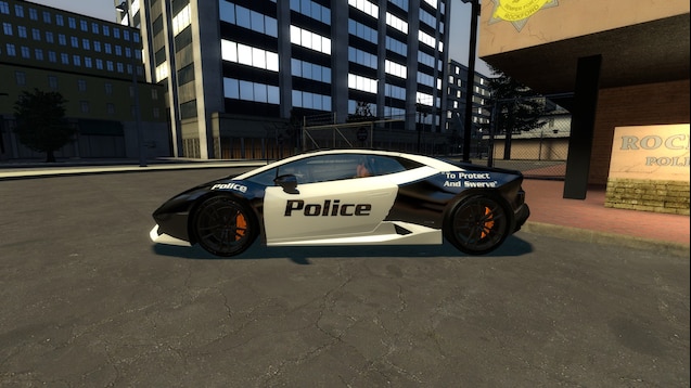 Steam Workshop::Lamborghini Huracan Police Skin 