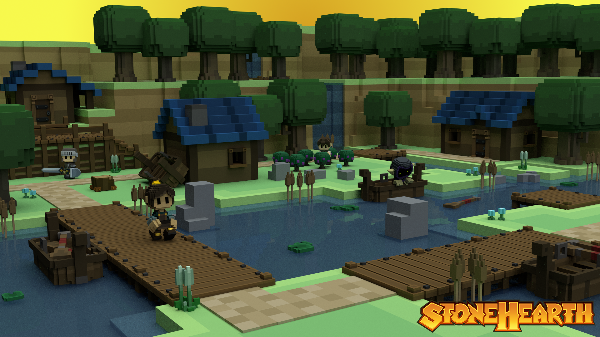 Stonehearth как строить дом