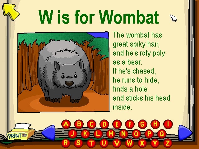 Steam Community :: Screenshot :: Odd Animals of the Alphabet 23-26: Wombat