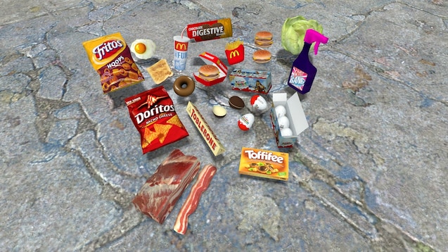 Food and Household items addon - Garry's Mod - ModDB